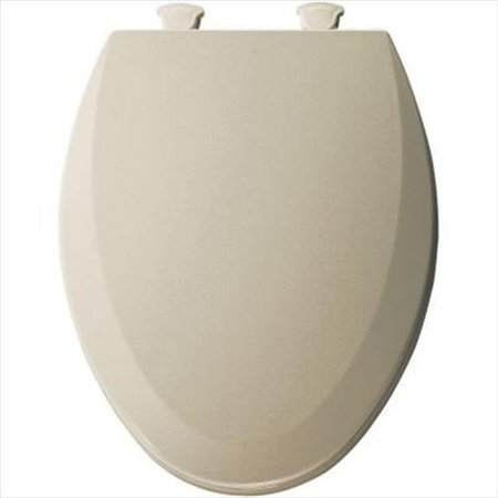 CHURCH SEAT Church Seat 1500EC 006 Lift-Off Elongated Closed Front Toilet Seat in Bone 1500EC 006